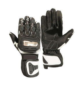 El mejor precio, los mejores guantes de montar, guantes de carreras de motos de Cuero 100%, guantes de carreras de motos de buena calidad - Product Image 3