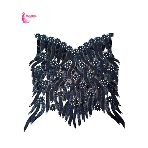 Blusa Elegante con Cuentas y Volantes para Mujer, Top de Algodón Transpirable, Camisa Casual con Bordado, Diseño de Moda para Primavera y Verano - Product Image 6