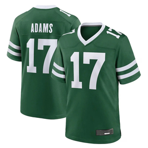 Maillot de football américain personnalisé de haute qualité, respirant, grande taille, unisexe, imprimé, en maille, uni, sublimé - Product Image 6