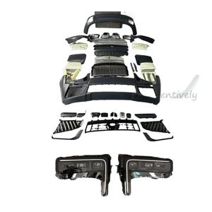 Pour Rolls Royce Cullinan 2018-2014 Kit d'apparence amélioré 2025, pare-chocs avant et arrière, phares - Product Image 2