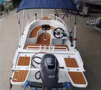 Bateau de sport de vitesse de luxe personnalisable/Yacht avec coque en aluminium Factory-Sold Premium Rowing Boat