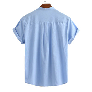 Camisas Casuales Personalizadas para Hombre, Tallas Grandes, Antiarrugas, 100% Algodón/Poliéster, con Logotipo y Color Personalizados - Product Image 2