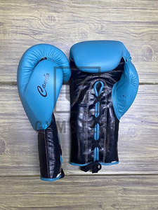 Guantes de Boxeo de Piel de Vacuno Genuina de Alta Calidad a Precio de Mayoreo, con Correa de Muñeca Ajustable y Logotipo Personalizado - Product Image 4