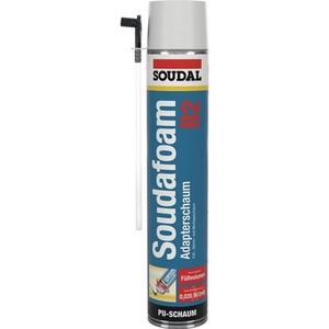 1K Assembly SOUDAFOAM 750ml B2 Champagne Polyfoam Crafts with Disposable Gloves Can SOUDAL - Product Image 1