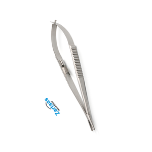 Porte-aiguilles Castroviejo en acier inoxydable de haute qualité, 15 cm droit avec verrouillage, instruments chirurgicaux - Product Image 4