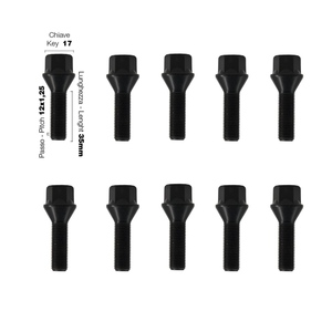 10 pernos negros ch.17 12x1.25 l.35mm - Product Image 1