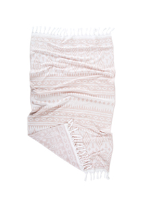 Serviette de bain et de plage MS Home 100% coton Fouta, séchage rapide, anti-sable, Peshtemal jetable avec broderie, toutes saisons - Product Image 2