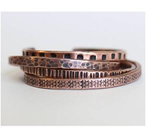 Indian Manufacture Adjustable Metal Copper <b>Bracelet</b> Fashionable Cuff Bangles for Men and Women <b>Healing</b> Meditation Jewelry - Product Image 4