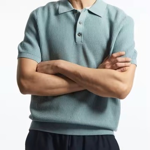 Vêtements de rue sur mesure en gros, couleur et design personnalisés, logo solide, toile tricotée, séchage rapide, gothique, pour chemise pour homme - Product Image 4