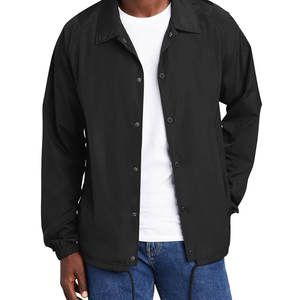 แจ็คเก็ตโค้ชผู้ชายแบบสั่งทำพิเศษจากโรงงาน คุณภาพสูง ขายดี แจ็คเก็ตกันลมกันน้ำสำหรับผู้ชาย - Product Image 1