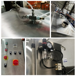 Mélangeur automatique de poudre sèche 5000L pour <span class=keywords><strong>sucre</strong></span>, lait, protéines, thé vert – Mélangeur à ruban en acier inoxydable - Product Image 3