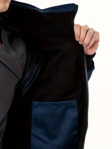 Vestes de veste de couleurs unies personnalisées OEM en gros avec des patchs personnalisés et robustes pour les vêtements de travail 2025 - Product Image 3