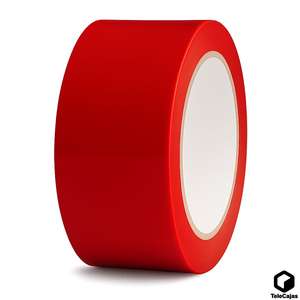 TELECAJAS Cinta de Seguridad Roja a Prueba de Manipulaciones de 50 Metros para Sellado de Cajas, Envíos Confidenciales Seguros - Product Image 4
