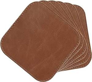 Posavasos de Cuero Redondo de Alta Calidad para Mesa de Café en Casa u Hotel, Producto Más Vendido, Tamaño Personalizable, Hecho a Mano - Product Image 2