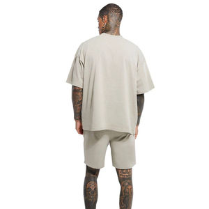 Camisetas de Hombre de Algodón 100% de Primera Calidad, Transpirables, de Corte Holgado y Hombros Caídos, con Logotipo Personalizado, las Más Vendidas para el Verano - Product Image 2