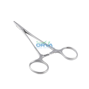 Pinzas Hemostáticas Manuales de Acero Inoxidable Profesionales, Portaagujas, Juego de Instrumentos con Certificación CE, Cirugía General Clase II - Product Image 2
