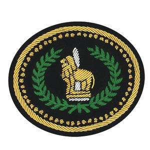 Badges de blazer en gros fabriqués au Pakistan 2024 Badges de blazer de couleur personnalisée Badges bien faits - Product Image 3