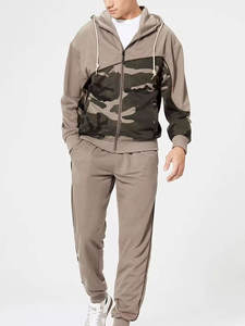 Nouveau design de survêtement 100% coton pour hommes, vêtements de sport, survêtements de jogging pour hommes, survêtements ajustables pour hommes, vente en gros - Product Image 3