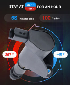 คอยล์จุดระเบิดฟอร์ด F-150/4.6L เดินทาง/V8 5.4L & <span class=keywords><strong>V10</strong></span> 6.8L-แทนที่ DG511, FD508, C1541 | เหมาะกับลินคอล์น/มัสแตง - Product Image 4