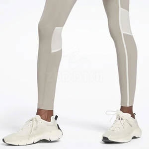 Leggings de sport pour femmes actives, 100% coton, taille mi-haute, respirants, séchage rapide, contrôle du ventre, pantalons de yoga pour l'exercice estival - Product Image 6