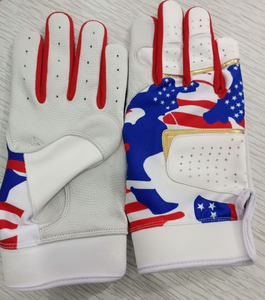 Gants de frappe de baseball sportifs respirants, écologiques, en polyester/coton, durables, personnalisés en gros - Product Image 4