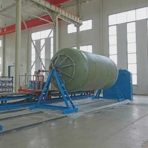 Ngang FRP sợi thủy tinh xe tăng làm máy-tự động sợi thủy tinh FRP Composite Tank dây chuyền sản xuất toàn cầu bán - Product Image 1