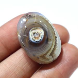 Pierre précieuse naturelle en agate de Sulemani Aqeeq, cabochon, agate striée, pierre lisse, pierre en vrac, fournisseur en gros pour la fabrication de bijoux - Product Image 1