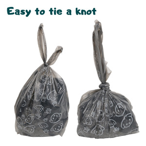 Vente en gros de sacs à déchets biodégradables portables pour animaux de compagnie, ensemble de sacs et supports compostables jetables pour crottes de chien - Product Image 4