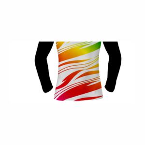 เสื้อรัดรูประบายอากาศสำหรับนักกีฬา พร้อมบริการพิมพ์ลายและปักแบบกำหนดเอง แห้งเร็ว ผลิตจากโพลีเอสเตอร์/ไนลอน สำหรับทุกเพศ - Product Image 4