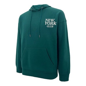 Sudadera con capucha para hombre, de color liso, corta, bordada, con cremallera, talla grande, para invierno, estilo urbano, holgada - Product Image 6