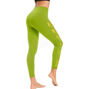 Meilleur style femmes 7/8 Leggings à séchage rapide nouveauté motif solide taille moyenne pantalon pour adultes marque privée à vendre - Product Image 2