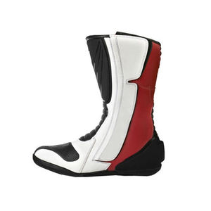 Suministro al por mayor, servicio OEM disponible, todas las tallas de 36 a 46, zapatos de cuero para moto, bota totalmente de carreras para motocicleta - Product Image 4