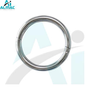 ALMAC Factory Direct Farmers Choice Anneau de nez de taureau en acier inoxydable Ajustement confortable pour un port prolongé Réutilisable Minimisant - Product Image 1