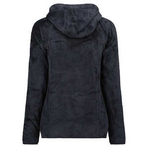 Chaqueta de Forro Polar de Invierno con Cierre Único, Corte Holgado y Cuello Alto para Mujer, Chaqueta Deportiva Esencial, Suave, Cálida y Cómoda - Product Image 6