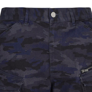 Shorts Cargo Décontractés 100% Coton pour Hommes – Respirants et Séchage Rapide, Taille Élastique, Couleur Unie – Vente en Gros - Product Image 5