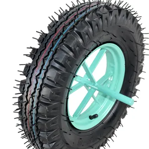 Good Quality New Pattern Wheelbarrow Tire Rubber Pneumatic Wheel 4.00-8 4.80/4.00- 8 4.80-8