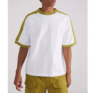 Camiseta de Verano de Algodón Personalizada OEM, Ropa de Equipo Publicitario Corporativo, Camiseta para Hombre con Logotipo Impreso Personalizado - Product Image 1