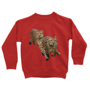 Sweat-shirt en coton de haute qualité pour enfants, motif Cheetah Brothers, haut à capuche classique, imprimé décontracté et confortable pour l'automne, pour bébés garçons et filles - Product Image 5
