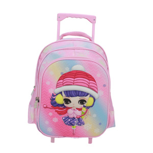 <span class=keywords><strong>Mochila</strong></span> escolar para estudiantes Trolly <span class=keywords><strong>sirena</strong></span> astronauta cuento de hadas dibujos animados niñas niños <span class=keywords><strong>mochila</strong></span> para la escuela <span class=keywords><strong>con</strong></span> <span class=keywords><strong>ruedas</strong></span> - Product Image 5