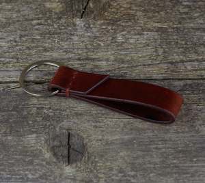 Porte-clés vintage en cuir véritable fait à la main, logo personnalisé, porte-clés coloré, porte-clés élégant et durable pour un usage quotidien et pour offrir en cadeau - Product Image 3