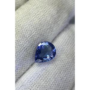 Tanzanita Natural Facetada, Piedra Preciosa Suelta con Corte de Pera, Color Azul, Impecable, para Joyería de Lujo, Venta para Exportación - Product Image 5