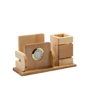 นาฬิกาตั้งโต๊ะ LED ทำจากไม้ธรรมชาติสำหรับเป็นของขวัญและโปรโมชั่น - Product Image 1