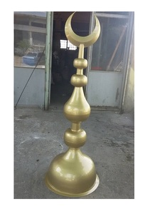 Forme et taille personnalisées mosquée Minaar en cuivre massif martelé minarets décoratifs Masjid du meilleur exportateur en inde - Product Image 4