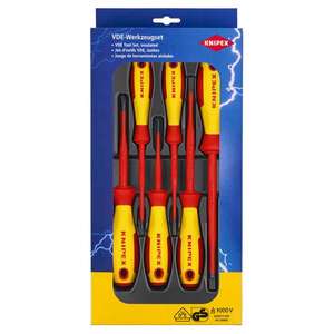 Juego de Destornilladores Knipex VDE Phillips/Pozidriv, Juego de 6 Piezas - Product Image 1