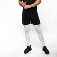 Collants de course pour hommes Leggings de sport Compression Séchage rapide Longueur cheville Taille élastique Spandex/Polyester Slim Sexy Gym Fitness