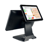 POS táctil plegable compacto para Windows/Android Google GMS restaurante de comida rápida/tienda 40% ahorro de carga caja registradora eficiente