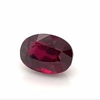 Rubis naturels facettés ovales de 6 mm, 8 mm, 10 mm, couleur sang de pigeon vif, non chauffés, exclusifs, pour la fabrication de bijoux en ligne 2026