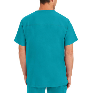 Uniformes Médicos Personalizados de Alta Calidad en Tejido de Algodón para Hombres, con Ajuste Perfecto para Profesionales de la Enfermería - Product Image 2
