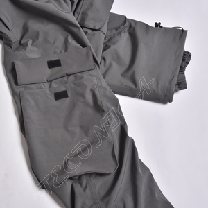 Pantalon de ski unisexe gris 2026, chauffant, imperméable, coupe-vent, avec doublure polaire, taille élastique, passants de ceinture et aérations aux genoux - Product Image 5