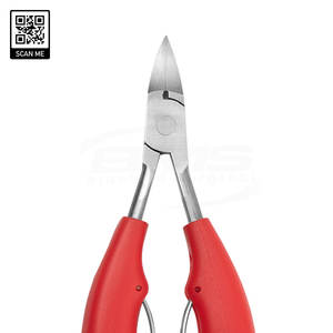 Pince à cuticules en acier inoxydable de qualité supérieure pour la beauté, outil de manucure, ouverture large incurvée, doigt, haute précision, bord tranchant - Product Image 3